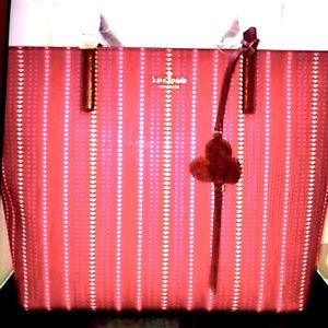 New Kate Spade Kelsey Stripe Tote
